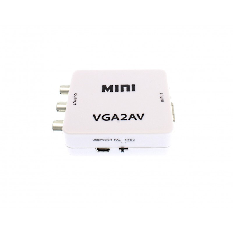 VGA σε TV AV RCA S video Converter Box OEM Μετατροπείς εικόνας ee2361