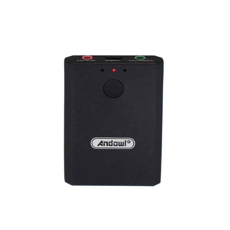 Bluetooth Audio 2 σε 1 Transmitter και Receiver μαύρο Q-M21 Andowl 