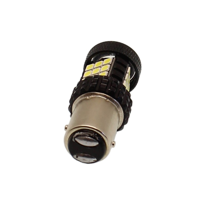 Διπολική Λάμπα LED CANBUS 1157 BAY15D 30 SMD 12-24V 2500LM 6000K Ψυχρό Λευκό 1 Τεμάχιο OEM