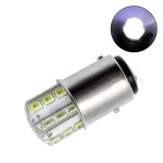 Διπολική Λάμπα LED Σιλικόνης CANBUS 1157 BAY15D 24SMD 12-24V 2W 120LM 6500K Ψυχρό Λευκό 1 Τεμάχιο MAXEED