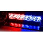 Φώτα αστυνομίας για το παρμπρίζ αυτοκινήτου led flash light 8W μπλε και κόκκινο HB803C LED Auto - Moto ee3752