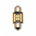 C5W LED Λαμπτήρας Πλαφονιέρας 31mm 12-24V Canbus 4 SMD 1800LM Ψυχρό Λευκό 6000K 1 Τεμάχιο OEM