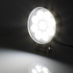 LED αδιάβροχος προβολέας αλουμινίου διασποράς 11cm 81W 9 SMD 12V/24V 6500K ψυχρό λευκό 4000LM IP67 για αυτοκίνητο/φορτηγό/βάρκα OEM