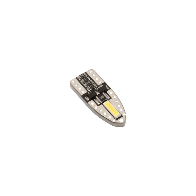 T10 LED 12V 1.5W 2 SMD CANBUS 150LM ψυχρό λευκό 6500K 1 τεμ. OEM