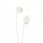 Ακουστικά handsfree σιλικόνης 3.5mm Jack λευκά RM-208 REMAX