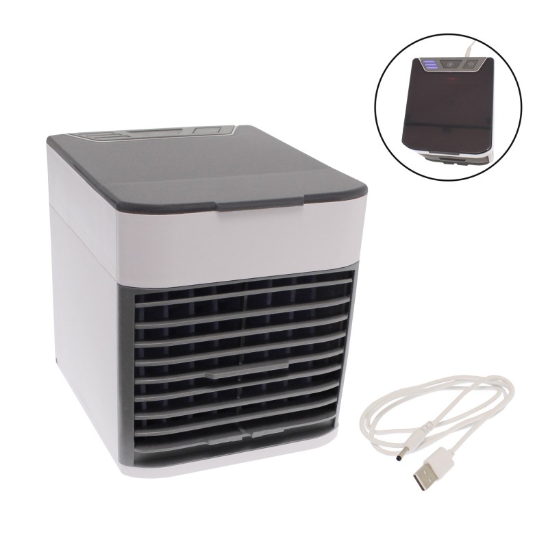 Φορητό mini air cooler USB με 3 ταχύτητες και LED φως νυκτός Arctic Air Ultra