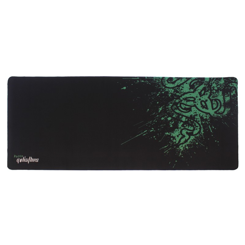 Αντιολισθητικό gaming mousepad 100 x 40cm μαύρο-πράσινο OEM