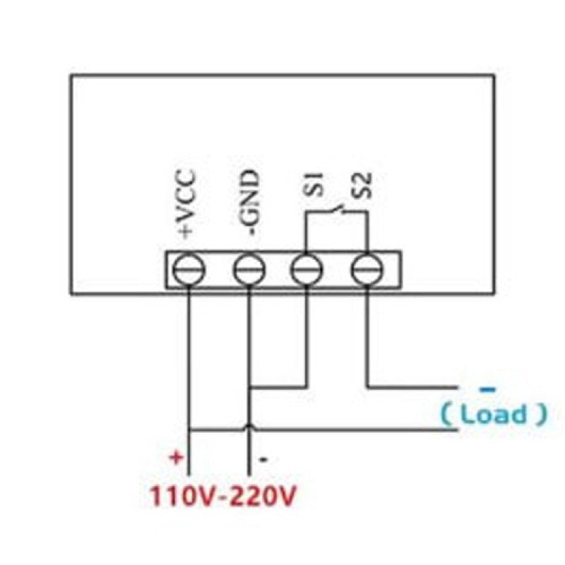  Ψηφιακός LCD θερμοστάτης θερμοκρασίας AC 110V-220V 10A W3230