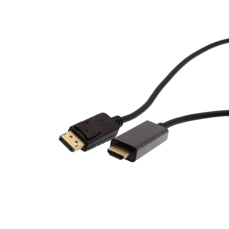 Καλώδιο DisplayPort Αρσενικό σε HDMI Αρσενικό 1m HDTV 1080P OEM