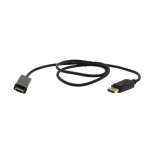 Καλώδιο DisplayPort Αρσενικό σε HDMI Αρσενικό 1m HDTV 1080P OEM