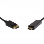 Καλώδιο DisplayPort Αρσενικό σε HDMI Αρσενικό 3m HDTV 1080P OEM