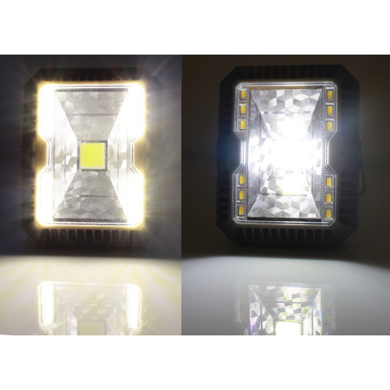 LED Επαναφορτιζόμενο solar προβολάκι 13 SMD με 3 διαφορετικές λειτουργίες κατάλληλο για κατασκήνωση και ψάρεμα SH-1600 LED ee3223