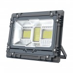 Αδιάβροχος ηλιακός προβολέας LED 500W 381 SMD ψυχρό λευκό 6000K IP67 με ηλιακό πάνελ και τηλεχειριστήριο MJ-AW500