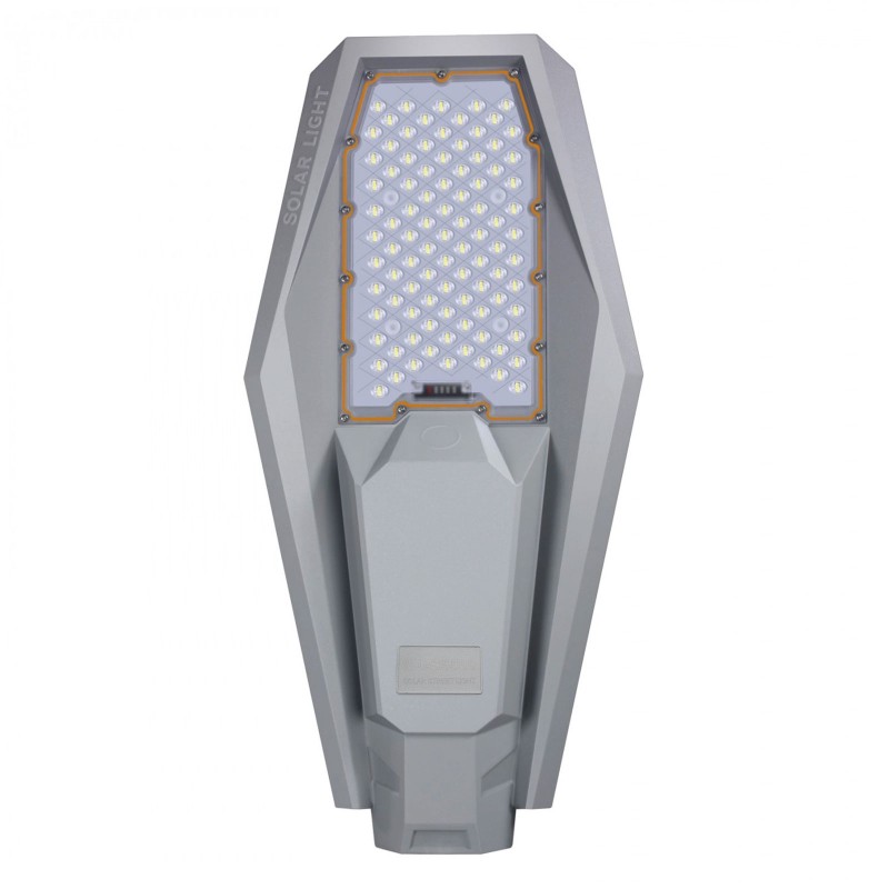 Ηλιακό φωτιστικό δρόμου 550W 150 SMD 12500LM ψυχρό λευκό 6000K IP67 με τηλεχειριστήριο και βραχίονα MJ-S5500