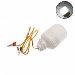 LED Λάμπα με κροκοδειλάκια 12W 12V ψυχρό λευκό 6500K 1000LM OEM