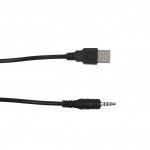 Καλώδιο USB σε 3.5mm Jack για Μετάδοση 1.5m Ήχου Xinyue 